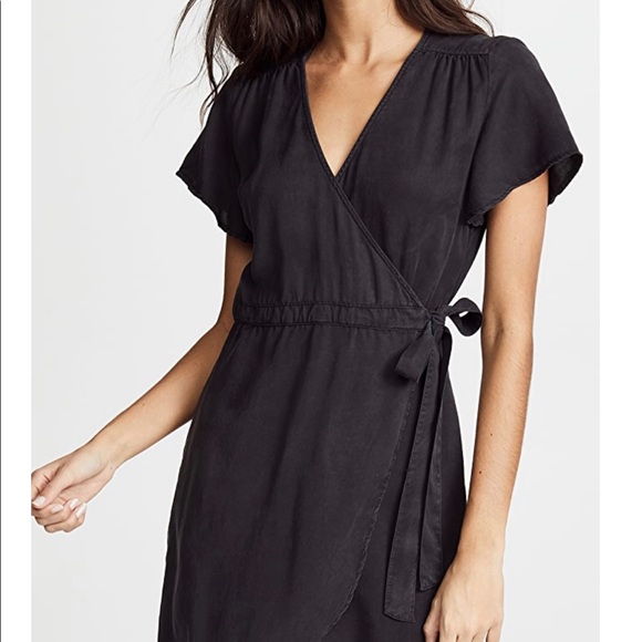 Bella Dahl Flowy Wrap Dress - Picture 1 of 10